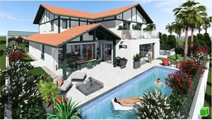 terrain à la vente -   64500  SAINT JEAN DE LUZ, surface 609 m2 vente terrain - UBI480170849